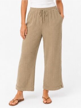 J.Crew Re-Imagined Gauze Drawstring Pants